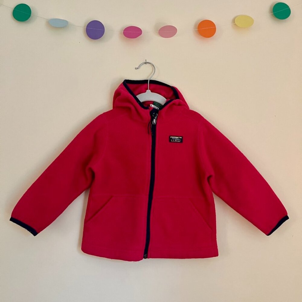 Hot Pink Mountain Classic Fleece - L.L.Bean - 3T